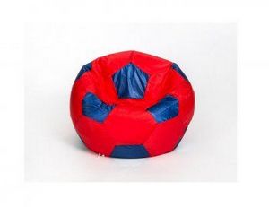 Кресло-мешок Мяч малый красно-синее в Краснокамске - krasnokamsk.ok-mebel.com | фото 1