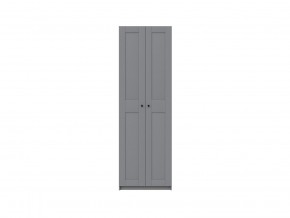 2.06.01.040.4 МАКС шкаф 2 двери 75х38х233 серый RU в Краснокамске - krasnokamsk.ok-mebel.com | фото 3
