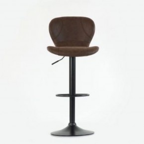 Барный стул Barneo N-86 Time / Black / VPU Brown Vintage коричневый винтаж PK970-18 в Краснокамске - krasnokamsk.ok-mebel.com | фото 3