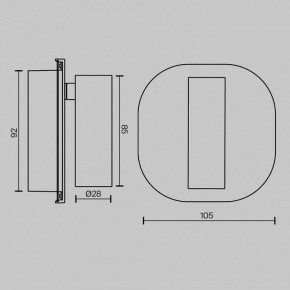 Бра Maytoni Ego C175WL-9W-2.7-4K-B в Краснокамске - krasnokamsk.ok-mebel.com | фото 4