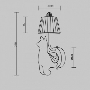 Бра Maytoni Senor Alpaca MOD377WL-L6W3K в Краснокамске - krasnokamsk.ok-mebel.com | фото 9