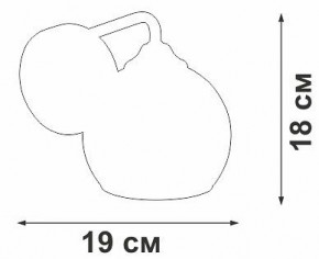 Бра Vitaluce V3096 V3096-9/1A в Краснокамске - krasnokamsk.ok-mebel.com | фото 6