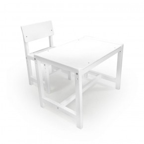 Детский растущий комплект стол и стул Я САМ "Лофт" (Белый, Белый) в Краснокамске - krasnokamsk.ok-mebel.com | фото