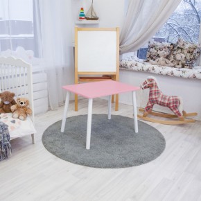 Детский стол Rolti Baby (розовый/белый, массив березы/мдф) в Краснокамске - krasnokamsk.ok-mebel.com | фото 1
