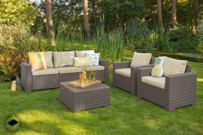 Диван Калифорния 3-х местный (California 2 Sofa), капучино в Краснокамске - krasnokamsk.ok-mebel.com | фото 3