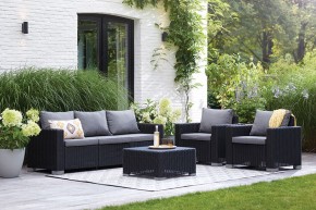 Диван Калифорния 3-х местный (California 3 Sofa), графит в Краснокамске - krasnokamsk.ok-mebel.com | фото 3