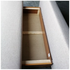 Диван-кровать Комфорт без подлокотников BALTIC AZURE (2 подушки) в Краснокамске - krasnokamsk.ok-mebel.com | фото 6