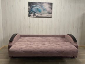Диван Престиж-16 (НПБ+МДФ) велюр Sensey Elderberry в Краснокамске - krasnokamsk.ok-mebel.com | фото 3