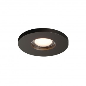 DK2036-BK Встраиваемый светильник влагозащ., IP 44, до 15 Вт, GU10, LED, черный, алюминий в Краснокамске - krasnokamsk.ok-mebel.com | фото 3