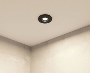 DK2036-BK Встраиваемый светильник влагозащ., IP 44, до 15 Вт, GU10, LED, черный, алюминий в Краснокамске - krasnokamsk.ok-mebel.com | фото 7