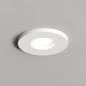 DK2036-WH Встраиваемый светильник влагозащ., IP 44, до 15 Вт, GU10, LED, белый, алюминий в Краснокамске - krasnokamsk.ok-mebel.com | фото