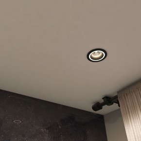 DK2060-BK Встраиваемый светильник IP 20, до 15 Вт, GU10, LED, черный, алюминий в Краснокамске - krasnokamsk.ok-mebel.com | фото 4