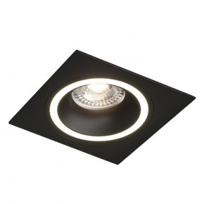 DK2061-BK Встраиваемый светильник IP 20, до 15 Вт, GU10, LED, черный, алюминий в Краснокамске - krasnokamsk.ok-mebel.com | фото