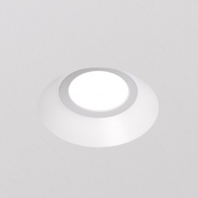 DK2081-WH Встраиваемый точечный светильник для натяжных ПВХ потолков INVIZ, IP 20, до 9 Вт, GU10, LED, белый, ABS-пластик в Краснокамске - krasnokamsk.ok-mebel.com | фото
