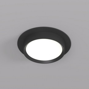 DK2090-BK Встраиваемый светильник FLAT, IP 20, до 15 Вт, GX53, LED, черный, алюминий в Краснокамске - krasnokamsk.ok-mebel.com | фото