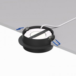 DK2090-BK Встраиваемый светильник FLAT, IP 20, до 15 Вт, GX53, LED, черный, алюминий в Краснокамске - krasnokamsk.ok-mebel.com | фото 4
