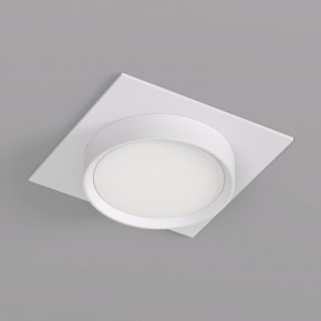 DK2091-WH Встраиваемый светильник FLAT, IP 20, до 15 Вт, GX53, LED, белый, алюминий в Краснокамске - krasnokamsk.ok-mebel.com | фото 2