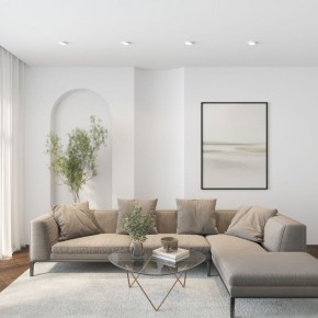DK2091-WH Встраиваемый светильник FLAT, IP 20, до 15 Вт, GX53, LED, белый, алюминий в Краснокамске - krasnokamsk.ok-mebel.com | фото 5