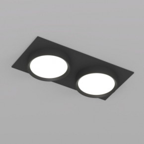 DK2092-BK Встраиваемый светильник FLAT, IP 20, до 15 Вт, GX53, LED, черный, алюминий в Краснокамске - krasnokamsk.ok-mebel.com | фото 4