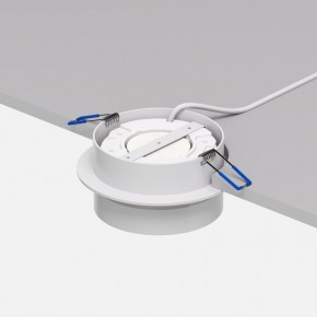 DK2100-WH Встраиваемый светильник NIKO, IP 20, до 15 Вт, GX53, LED, белый, акрил, алюминий в Краснокамске - krasnokamsk.ok-mebel.com | фото 4