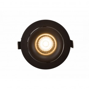 DK2120-BK Встраиваемый светильник, IP 20, 50 Вт, GU10, черный, алюминий в Краснокамске - krasnokamsk.ok-mebel.com | фото 8
