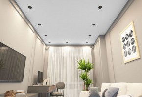 DK2120-BK Встраиваемый светильник, IP 20, 50 Вт, GU10, черный, алюминий в Краснокамске - krasnokamsk.ok-mebel.com | фото 6