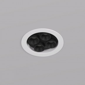 DK2510-WB Встраиваемый светильник SPACE со светодиодом d65 220V 8W 38° 4000К IP20 белый/черный алюминий в Краснокамске - krasnokamsk.ok-mebel.com | фото 2
