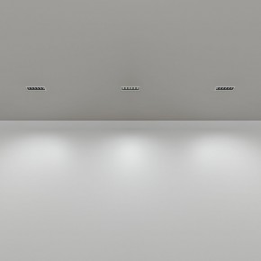 DK2514-WB Встраиваемый светильник SPACE со светодиодом L126mm 220V 10W 38° 4000К IP20 белый/черный алюминий в Краснокамске - krasnokamsk.ok-mebel.com | фото 4