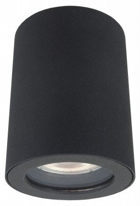 DK3007-BK Накладной светильник влагозащ., IP 44, 15 Вт, GU10, черный, алюминий в Краснокамске - krasnokamsk.ok-mebel.com | фото 2