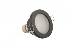 DK3012-BK Встраиваемый светильник влагозащ., IP 44, 50 Вт, GU10, черный, алюминий в Краснокамске - krasnokamsk.ok-mebel.com | фото 4