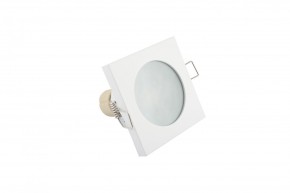 DK3014-WH Встраиваемый светильник влагозащ., IP 44, 50 Вт, GU10, белый, алюминий в Краснокамске - krasnokamsk.ok-mebel.com | фото 4