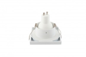 DK3014-WH Встраиваемый светильник влагозащ., IP 44, 50 Вт, GU10, белый, алюминий в Краснокамске - krasnokamsk.ok-mebel.com | фото 5