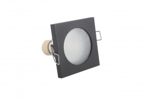 DK3015-BK Встраиваемый светильник влагозащ., IP 44, 50 Вт, GU10, черный, алюминий в Краснокамске - krasnokamsk.ok-mebel.com | фото 4