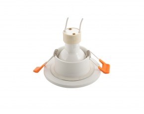 DK3016-WH Встраиваемый светильник влагозащ., IP 65, 50 Вт, GU10, белый, алюминий в Краснокамске - krasnokamsk.ok-mebel.com | фото 6