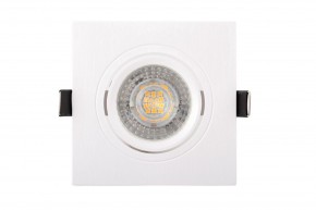 DK3021-WH Встраиваемый светильник, IP 20, 10 Вт, GU5.3, LED, белый, пластик в Краснокамске - krasnokamsk.ok-mebel.com | фото 2