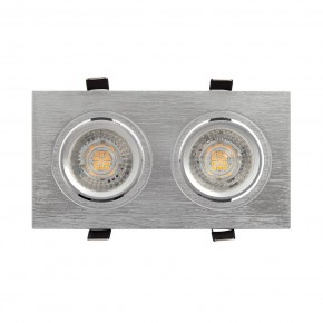 DK3022-CM Встраиваемый светильник, IP 20, 10 Вт, GU5.3, LED, серый, пластик в Краснокамске - krasnokamsk.ok-mebel.com | фото