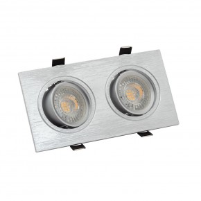 DK3022-CM Встраиваемый светильник, IP 20, 10 Вт, GU5.3, LED, серый, пластик в Краснокамске - krasnokamsk.ok-mebel.com | фото 2