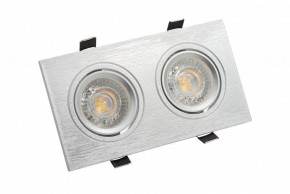 DK3022-CM Встраиваемый светильник, IP 20, 10 Вт, GU5.3, LED, серый, пластик в Краснокамске - krasnokamsk.ok-mebel.com | фото 3
