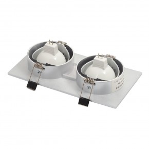 DK3022-CM Встраиваемый светильник, IP 20, 10 Вт, GU5.3, LED, серый, пластик в Краснокамске - krasnokamsk.ok-mebel.com | фото 4