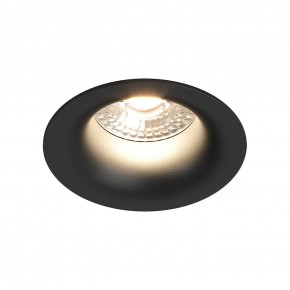 DK3024-BK Встраиваемый светильник, IP 20, 10 Вт, GU5.3, LED, черный, пластик в Краснокамске - krasnokamsk.ok-mebel.com | фото