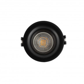 DK3024-BK Встраиваемый светильник, IP 20, 10 Вт, GU5.3, LED, черный, пластик в Краснокамске - krasnokamsk.ok-mebel.com | фото 2