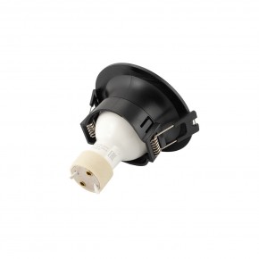 DK3024-BK Встраиваемый светильник, IP 20, 10 Вт, GU5.3, LED, черный, пластик в Краснокамске - krasnokamsk.ok-mebel.com | фото 3
