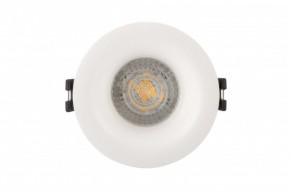 DK3024-WH Встраиваемый светильник, IP 20, 10 Вт, GU5.3, LED, белый, пластик в Краснокамске - krasnokamsk.ok-mebel.com | фото 2