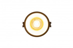 DK3026-BG Встраиваемый светильник, IP 20, 10 Вт, GU5.3, LED, черный/золотой, пластик в Краснокамске - krasnokamsk.ok-mebel.com | фото 2