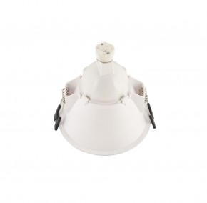 DK3026-WB Встраиваемый светильник, IP 20, 10 Вт, GU5.3, LED, белый/черный, пластик в Краснокамске - krasnokamsk.ok-mebel.com | фото 4