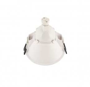 DK3026-WG Встраиваемый светильник, IP 20, 10 Вт, GU5.3, LED, белый/золотой, пластик в Краснокамске - krasnokamsk.ok-mebel.com | фото 3