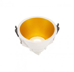 DK3026-WG Встраиваемый светильник, IP 20, 10 Вт, GU5.3, LED, белый/золотой, пластик в Краснокамске - krasnokamsk.ok-mebel.com | фото 4