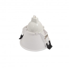 DK3026-WH Встраиваемый светильник, IP 20, 10 Вт, GU5.3, LED, белый, пластик в Краснокамске - krasnokamsk.ok-mebel.com | фото 3