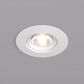 DK3028-WH Встраиваемый светильник, IP 20, 10 Вт, GU5.3, LED, белый, пластик в Краснокамске - krasnokamsk.ok-mebel.com | фото