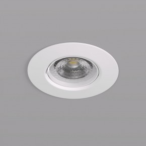 DK3028-WH Встраиваемый светильник, IP 20, 10 Вт, GU5.3, LED, белый, пластик в Краснокамске - krasnokamsk.ok-mebel.com | фото 2